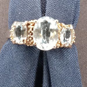 925 Sterling Silver Blue Topaz Sterling Silver Ring